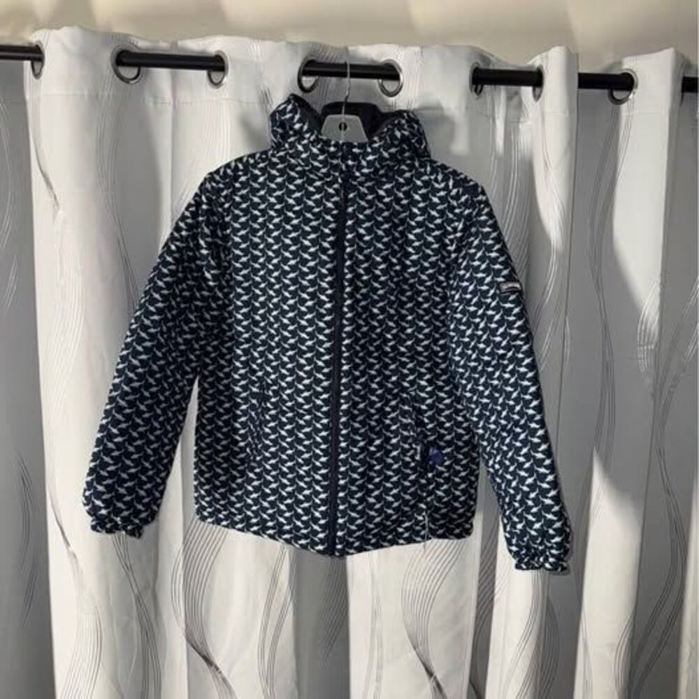 Vilebrequin Shark Print Puffer Jacket
